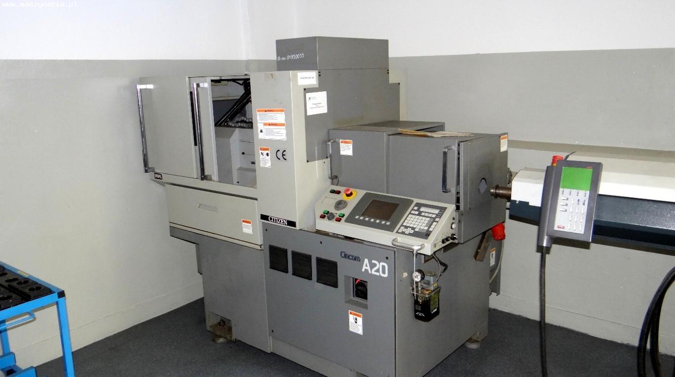 Tornio CNC CITIZEN CINCOM A20 VIPL in vendita - foto 2